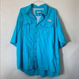 Magellan Fishing Shirt 4XL Blue